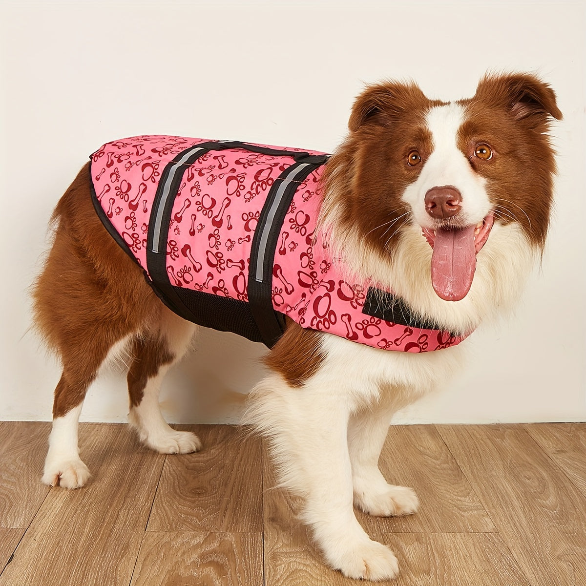 High-Visibility Reflective Dog Life Jacket