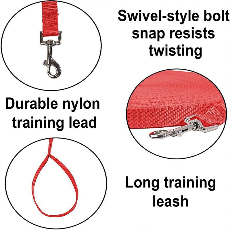 5-100ft Adjustable & Durable Dog Leash