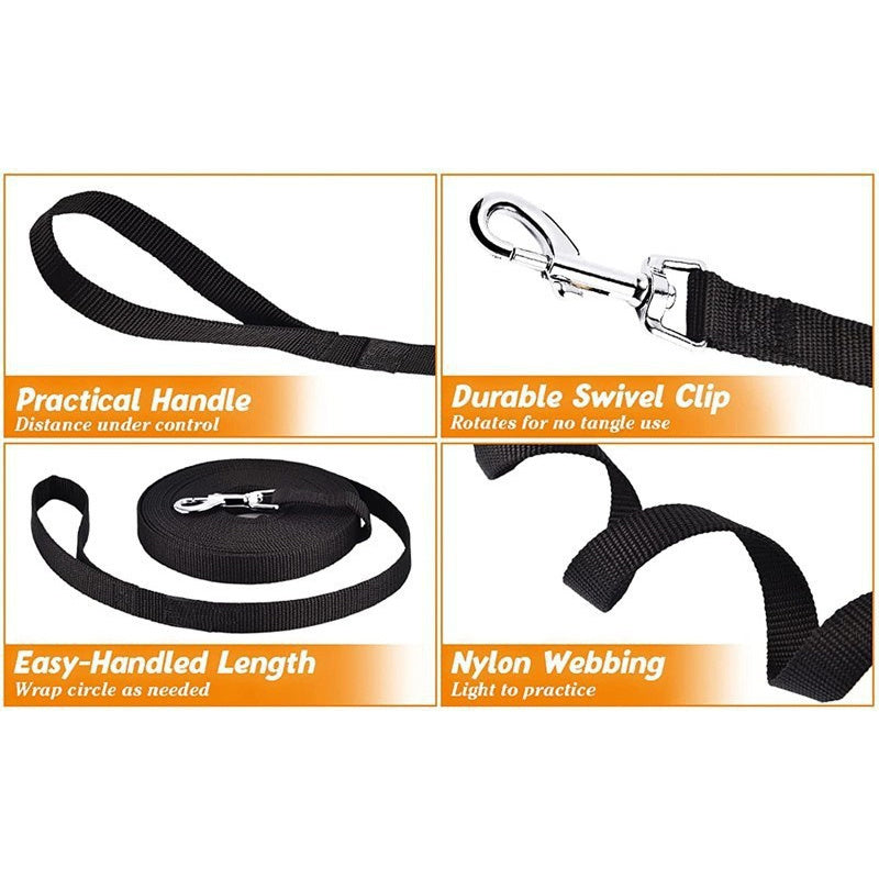 5-100ft Adjustable & Durable Dog Leash