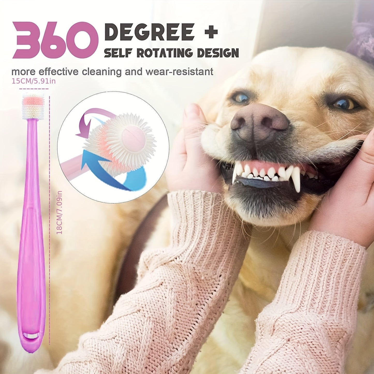 Dog Toothbrush Set