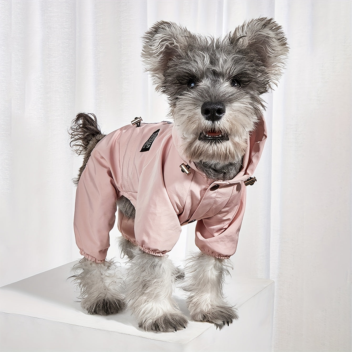 Reflective Pet Raincoat - Waterproof and Breathable Dog Jacket