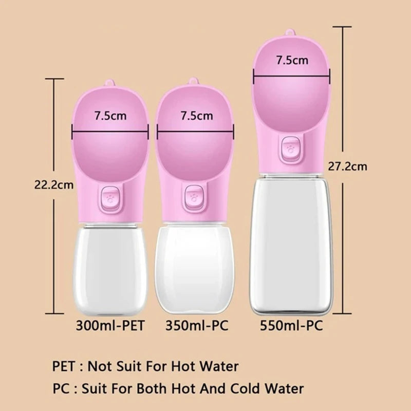 Portable Dog Water Bottle For Dogs