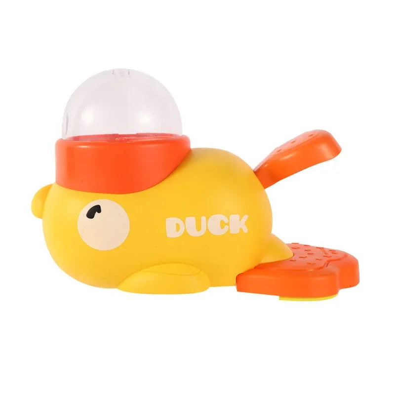 Yellow Rubber Duck Interactive Treat Dispenser for Pets