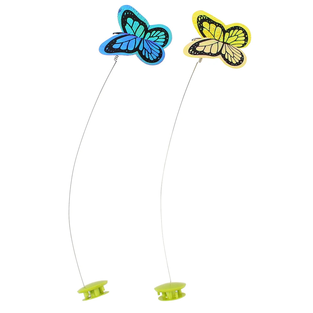 Automatic Cat Toy with Flutter Bug and Rotating Motion