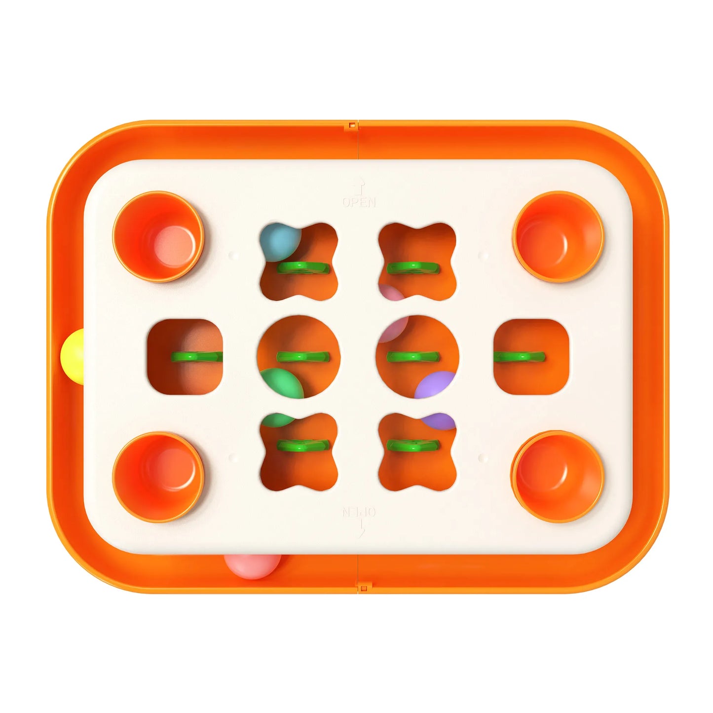 Cat Puzzle Toys Level 2 Slow Food Dispenser