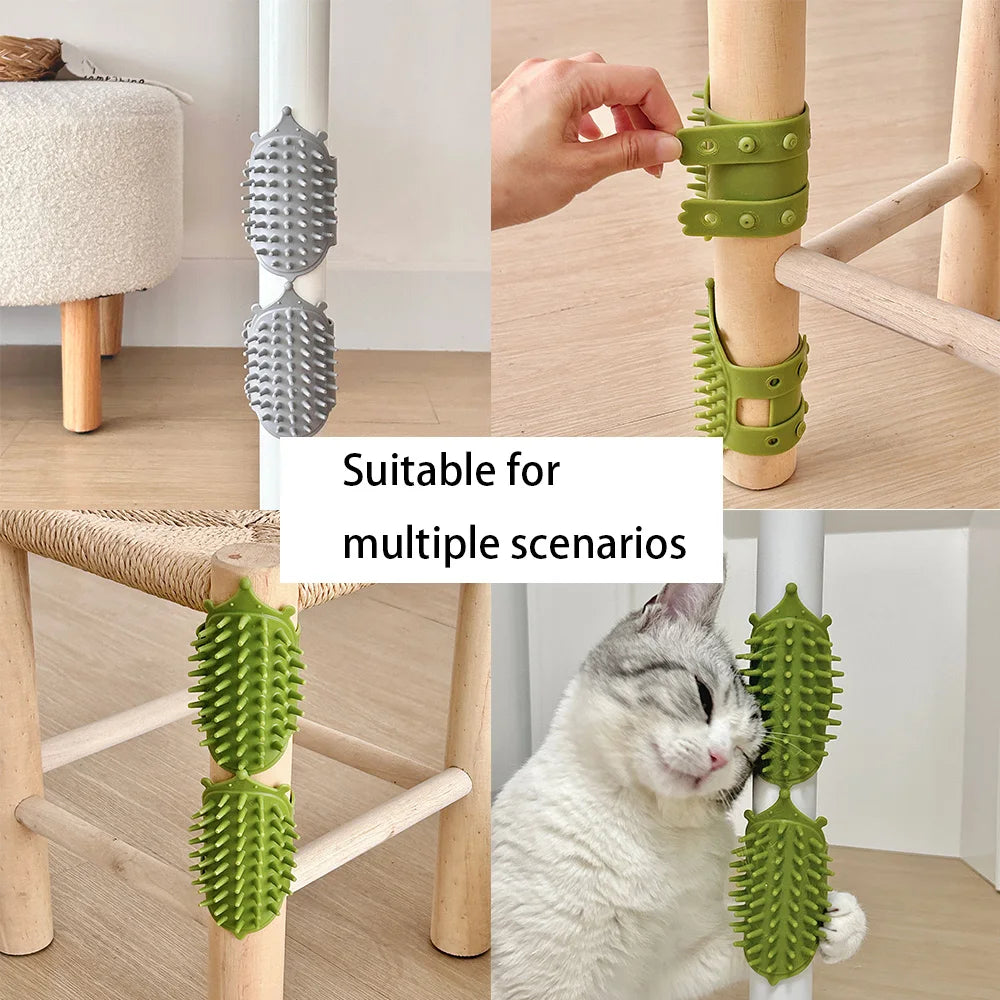 Pet Cat Hair Removal Massage Comb Kit