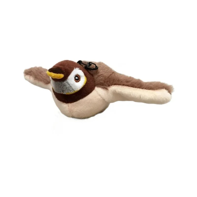 Interactive Rechargeable Cat Bird Toy with Catnip