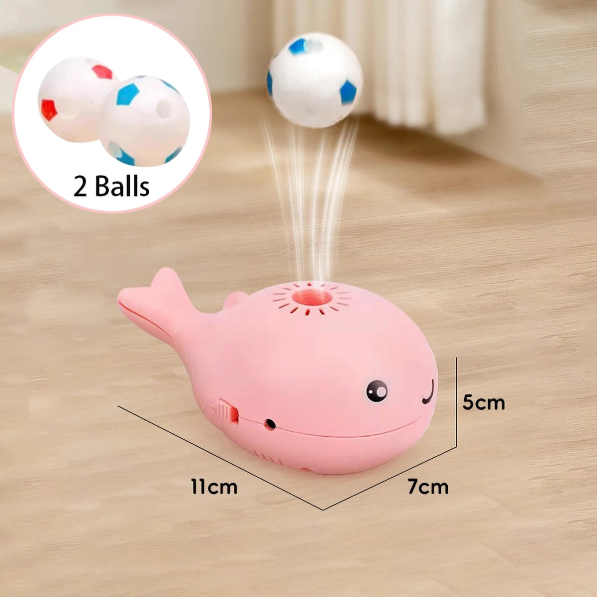 Whale Shaped Electric Floating Cat Toy