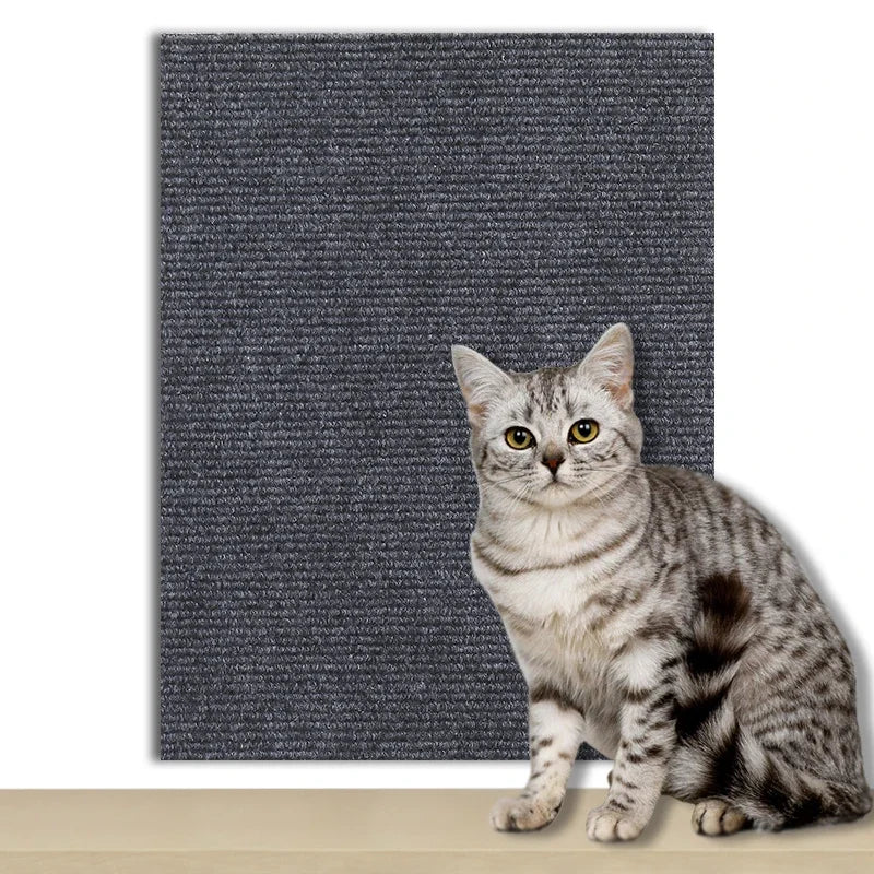 Self-Adhesive Carpet Cat Scratch Board Wall Protector