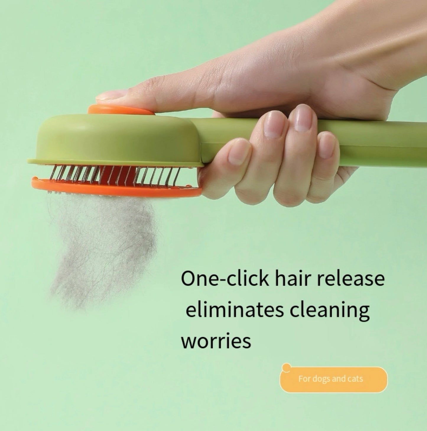 Cat Grooming Brush for Hair Removal and Shedding
