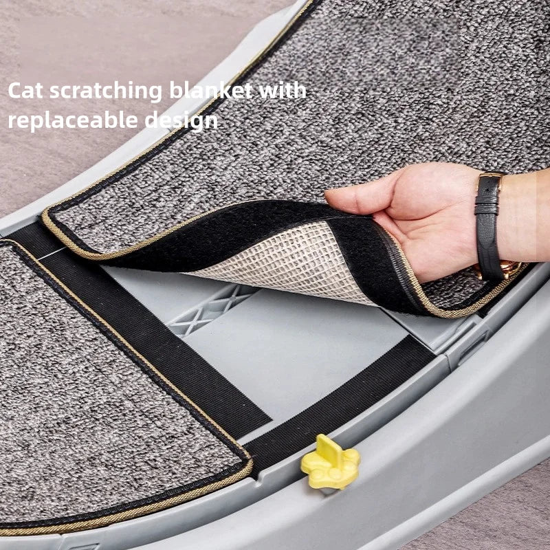 Durable Solid Color Cat Treadmill for Home Exercise