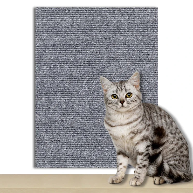 Self-Adhesive Carpet Cat Scratch Board Wall Protector