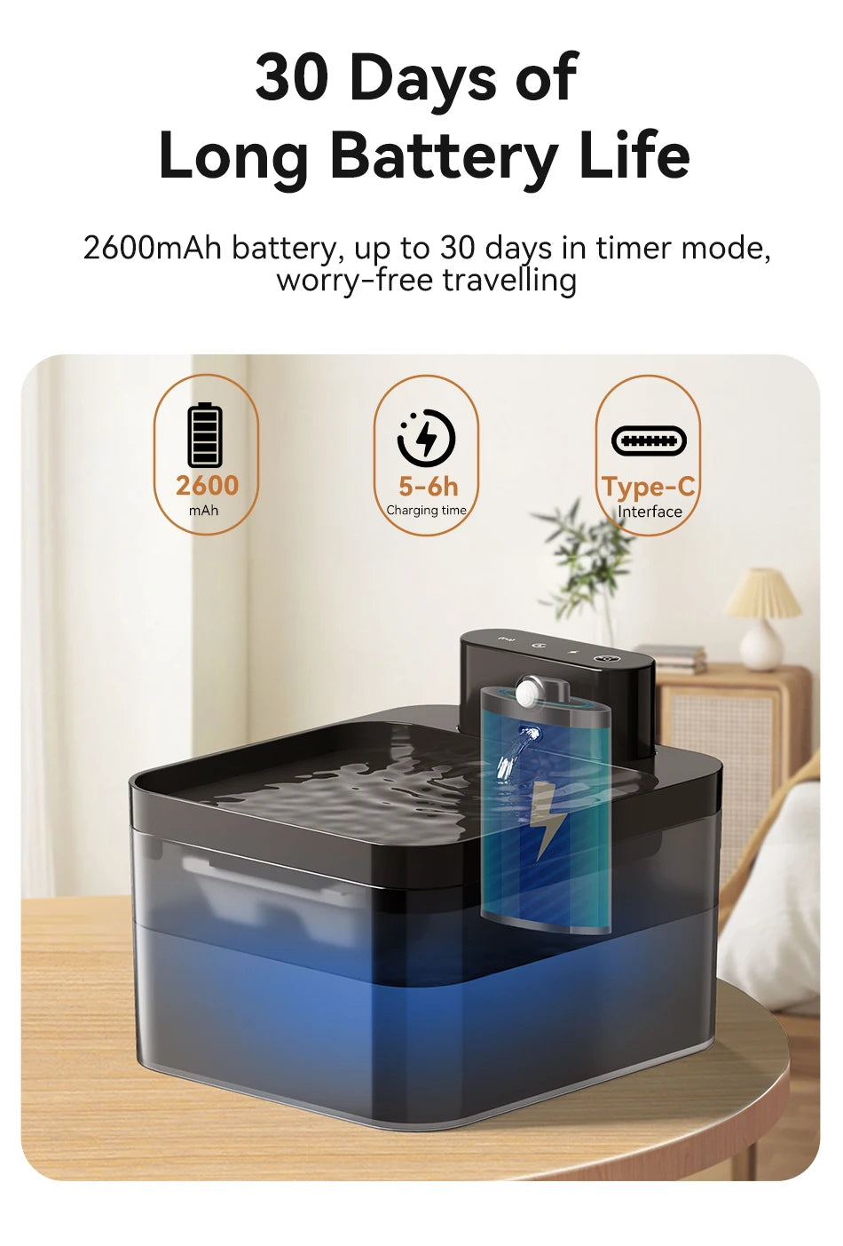 Cat and Dog Water Fountain Sensor