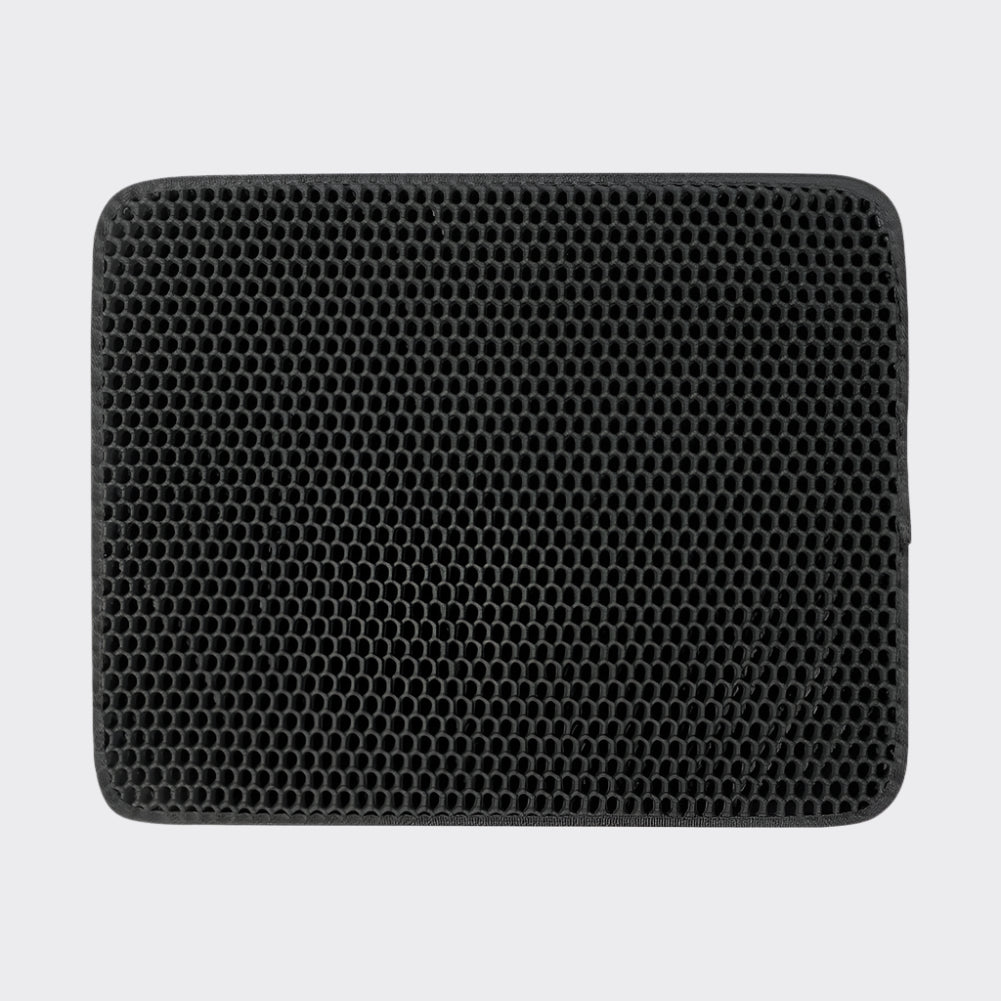 Large Honeycomb Cat Litter Mat With Waterproof Design