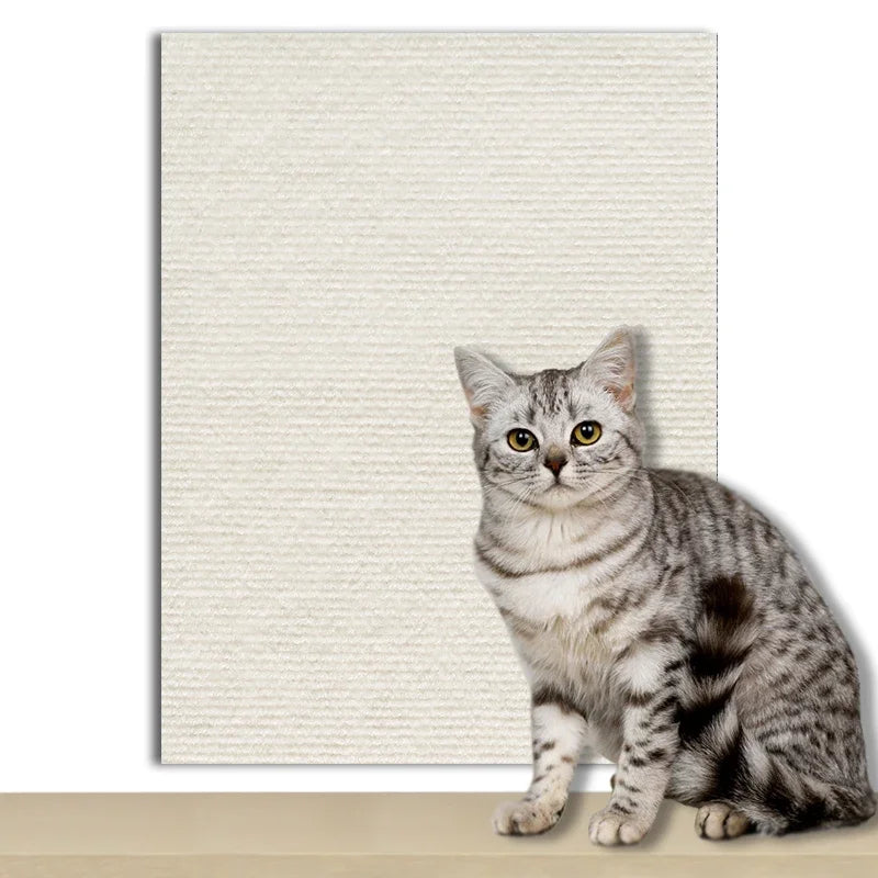 Self-Adhesive Carpet Cat Scratch Board Wall Protector