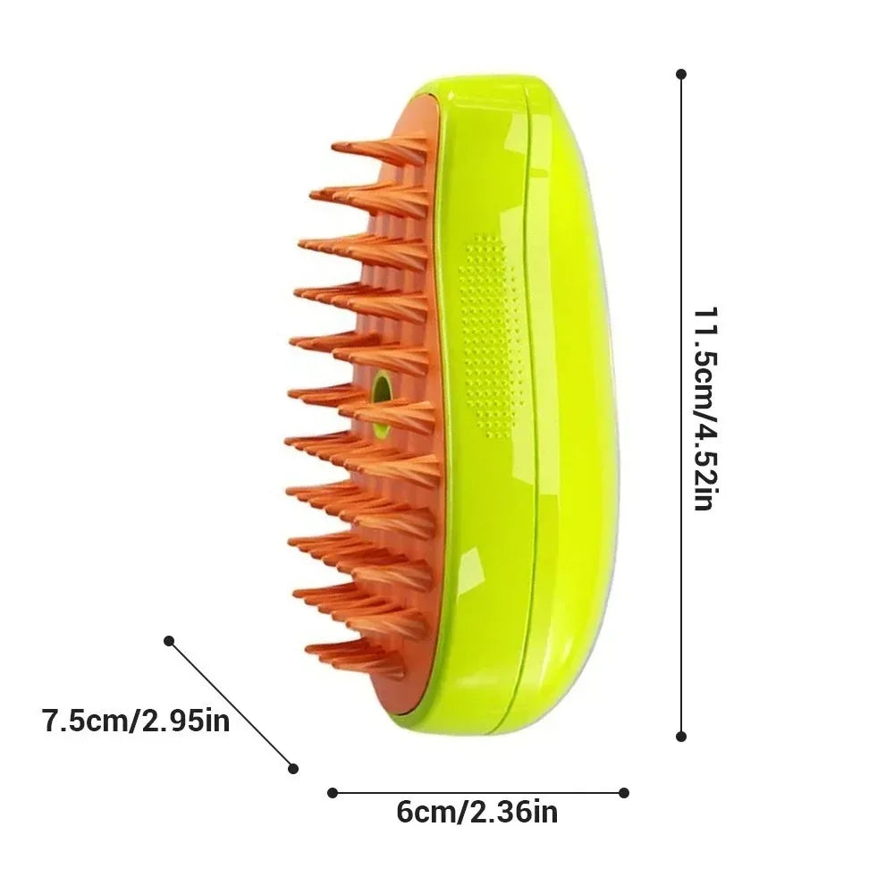 Cat and Dog Steam Brush Grooming Tool