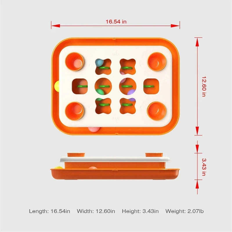 Cat Puzzle Toys Level 2 Slow Food Dispenser