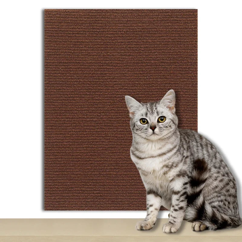 Self-Adhesive Carpet Cat Scratch Board Wall Protector