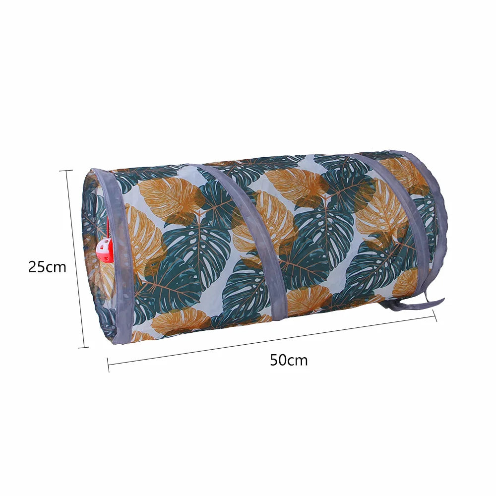 Colorful Multi-Hole Dog and Cat Tunnel Play Tube