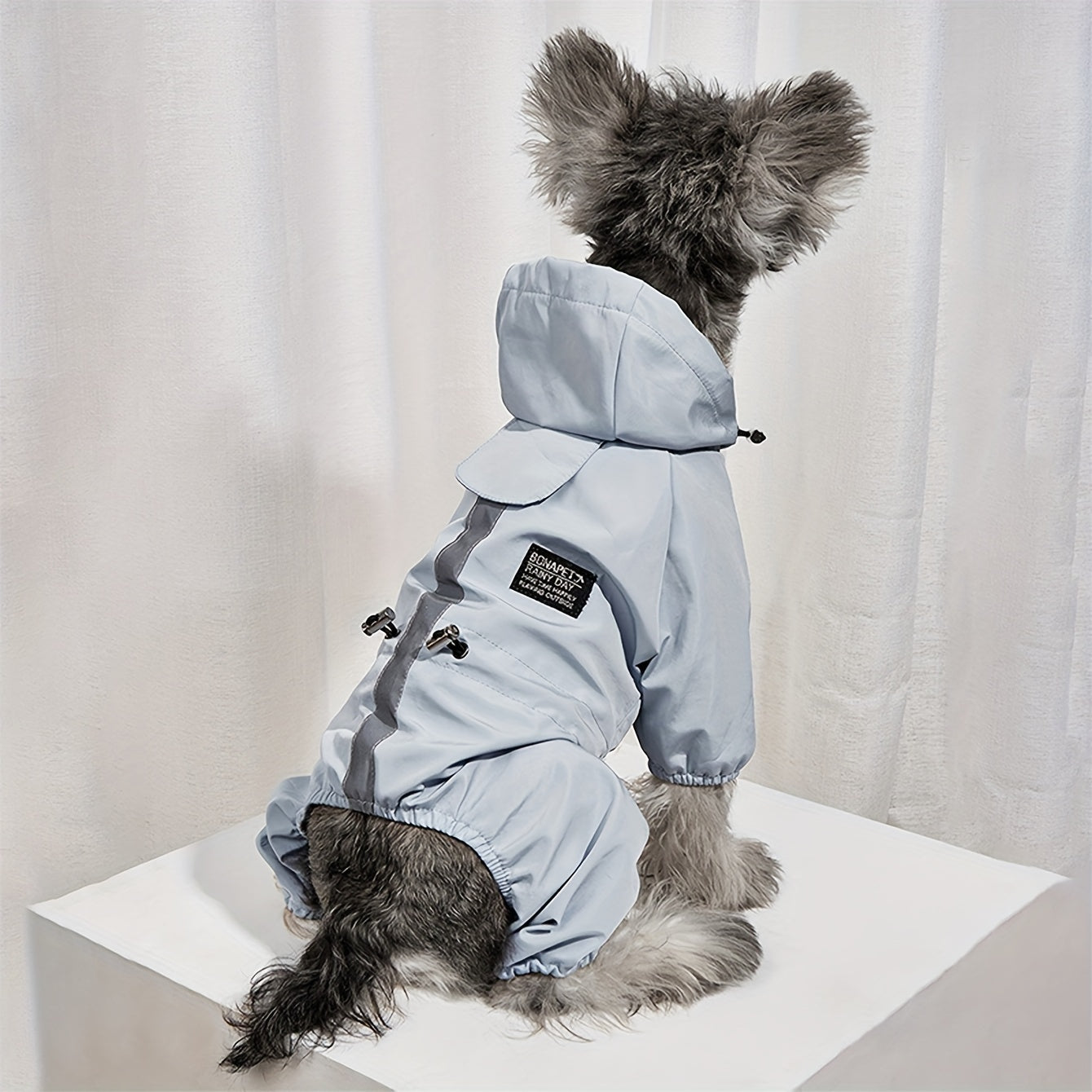 Reflective Pet Raincoat - Waterproof and Breathable Dog Jacket