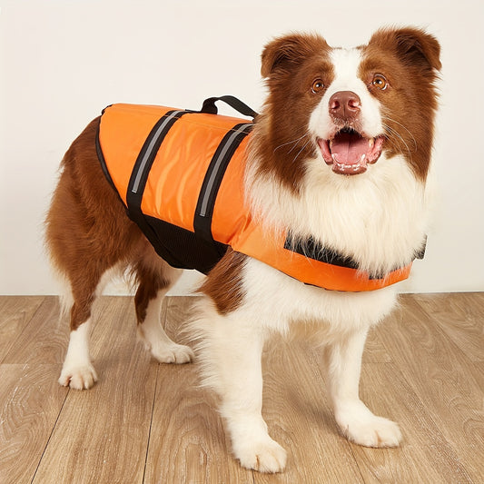 High-Visibility Reflective Dog Life Jacket