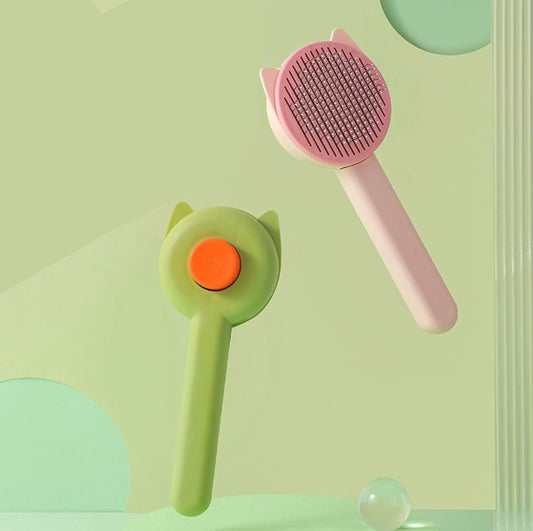 Cat Grooming Brush for Hair Removal and Shedding