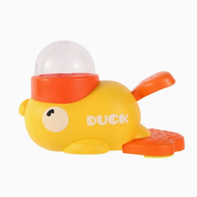 Yellow Rubber Duck Interactive Treat Dispenser for Pets